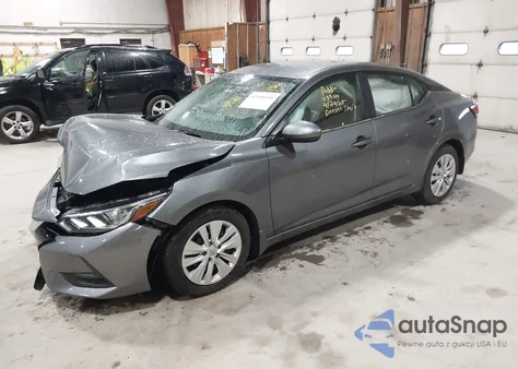 2020 Nissan Sentra S Xtronic Cvt из США, поврежденный, VIN 3N1AB8BV8LY264005